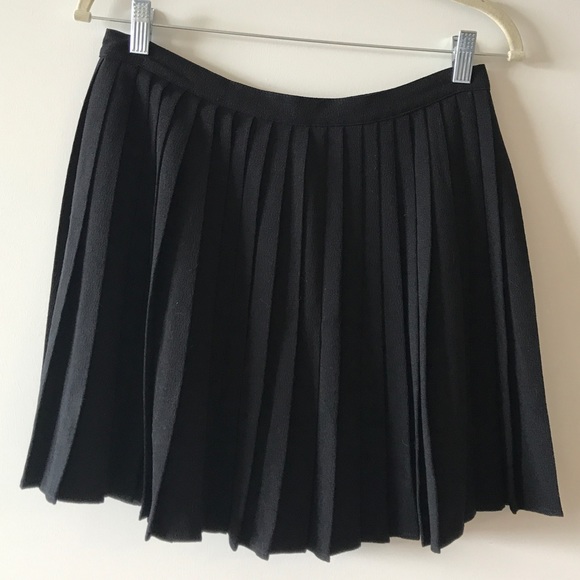 American Apparel Dresses & Skirts - American Apparel pleated black mini skirt